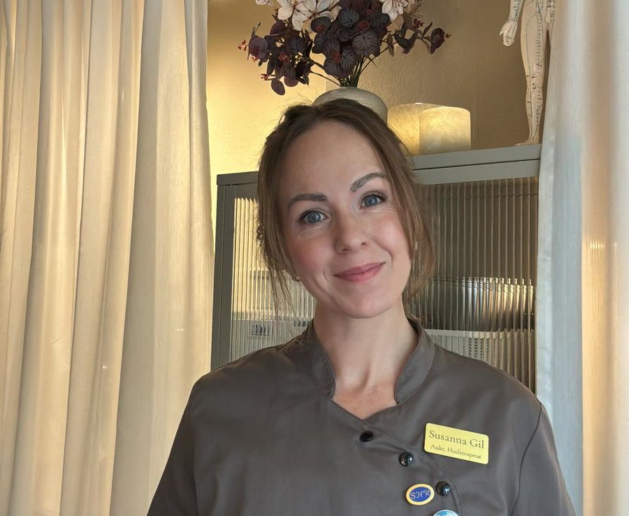 Susanna Gil, auktoriserad hudterapeut och grundare av Elumé i Norrköping